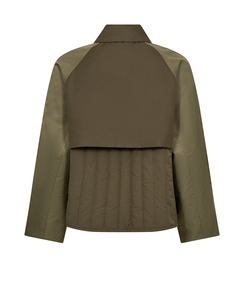 Mos Mosh Trenchcoats Olive Night
