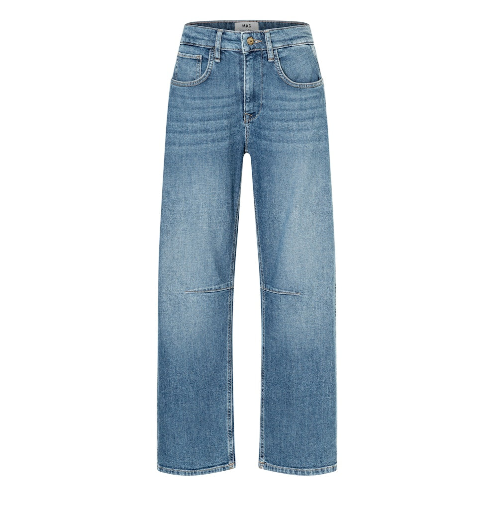 MAC Wide Leg Mid Blue Use Wash