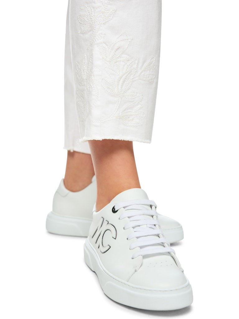 MarcCain Collections Flared Leg White