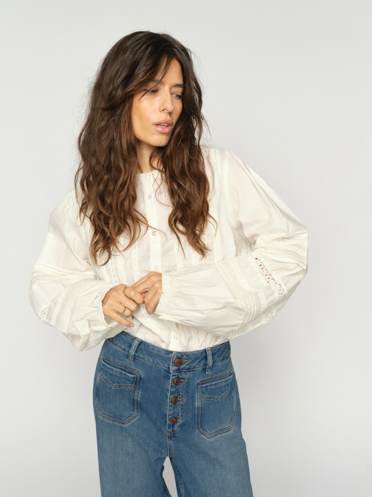 Mos Mosh Blusen Ecru