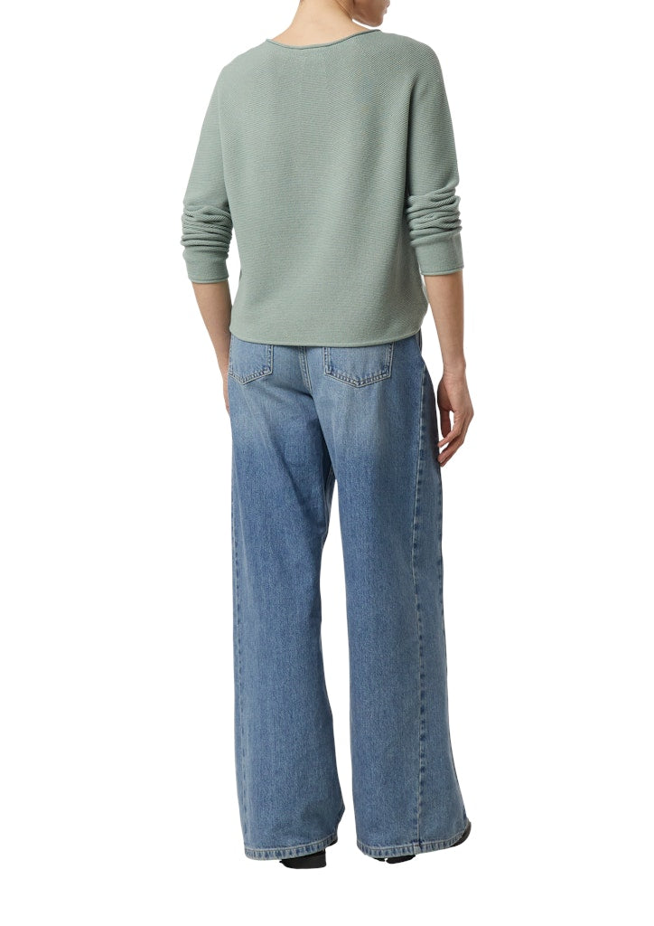 Comma Strickpullover Blue Green