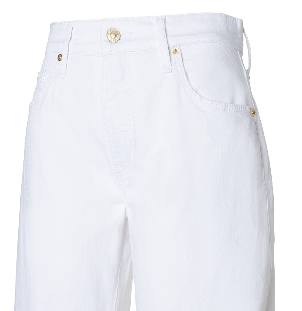 MAC O-Shape White Denim