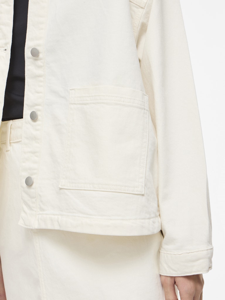 VILA Jeansjacken Cloud Dancer