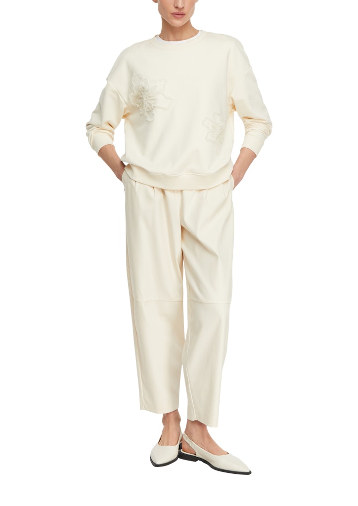 Comma Sweatshirts White