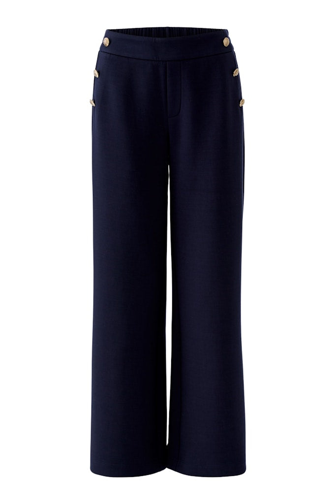 Oui Wide Leg Darkblue