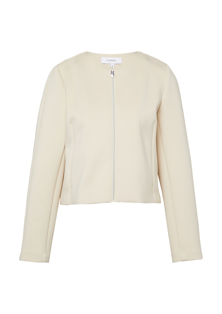 Comma Blouson Grey/Black