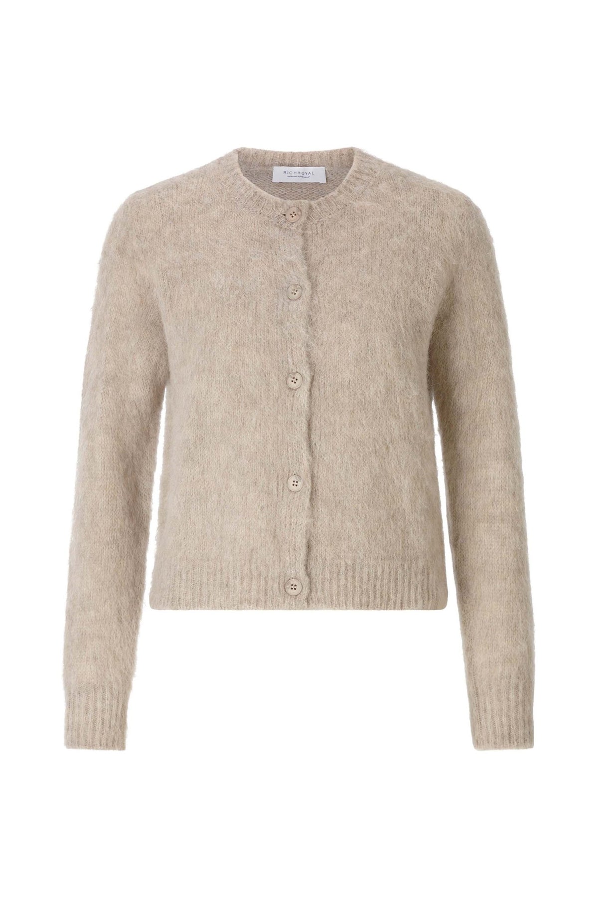 Kurz-Cardigan aus Wolle-Mix mit Mohair