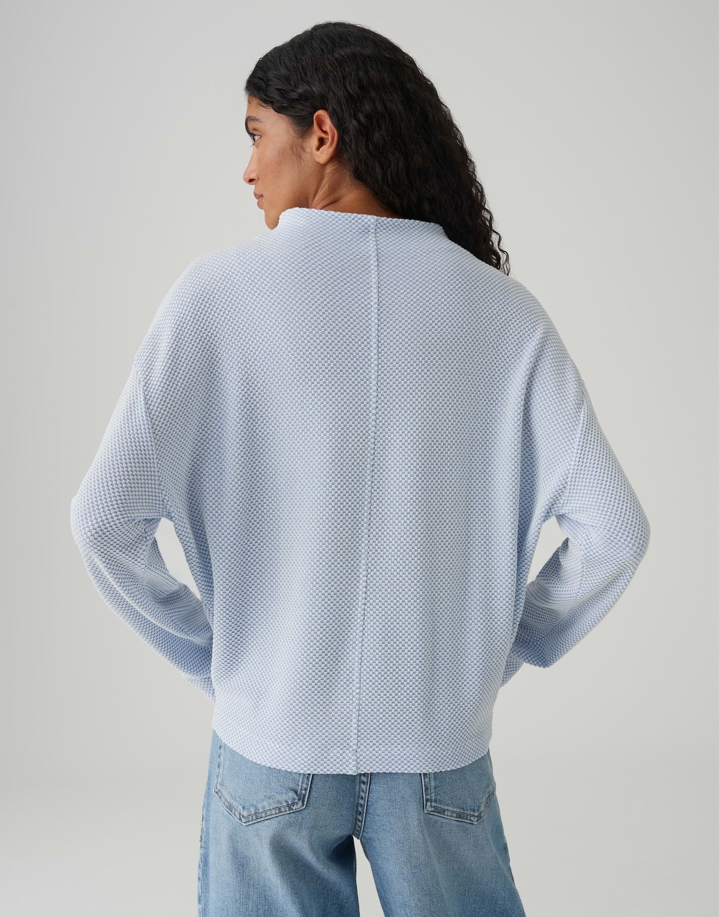 Opus Strickpullover Water Blue