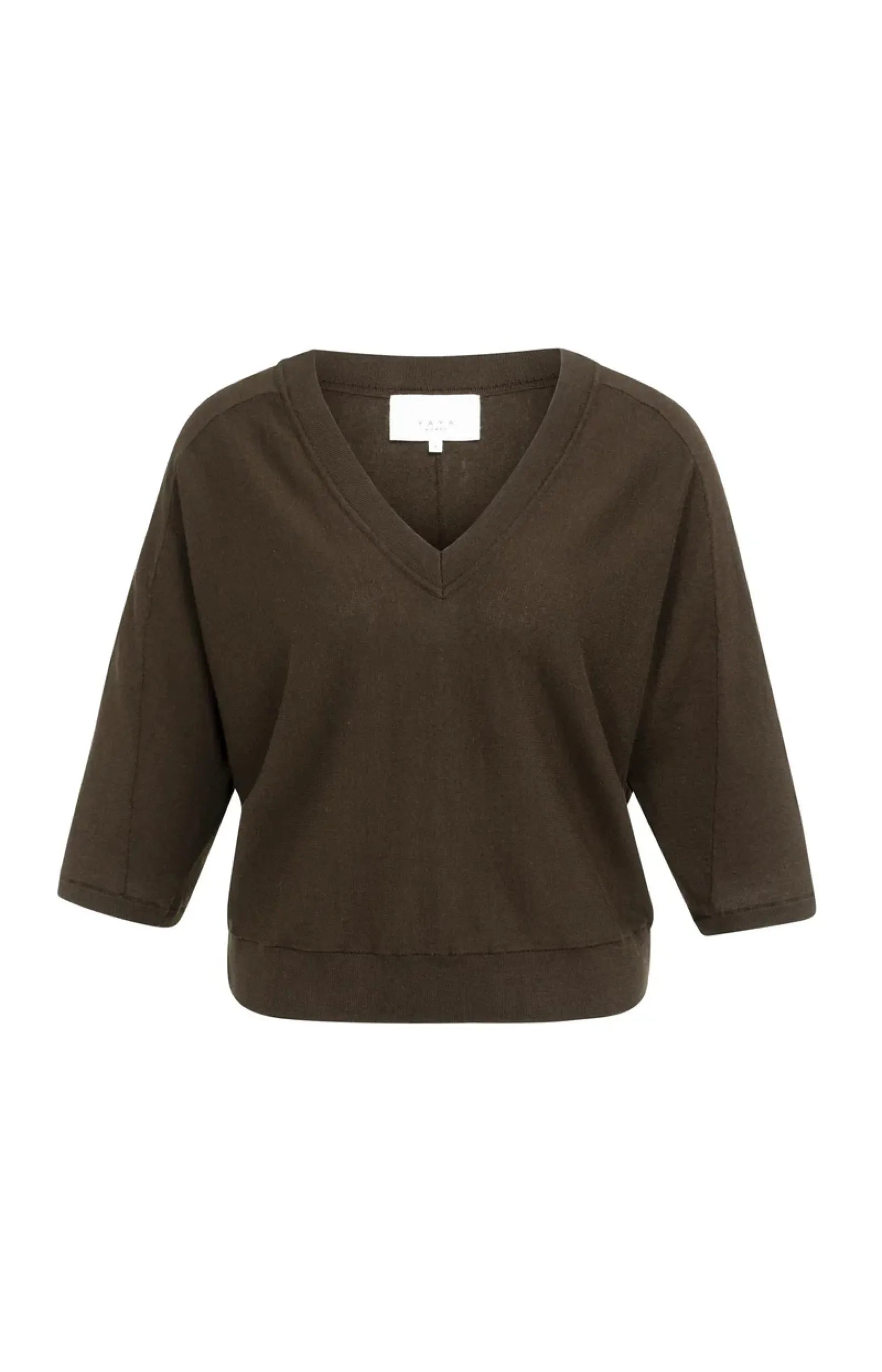 Pullover mit sichtbaren Nähten