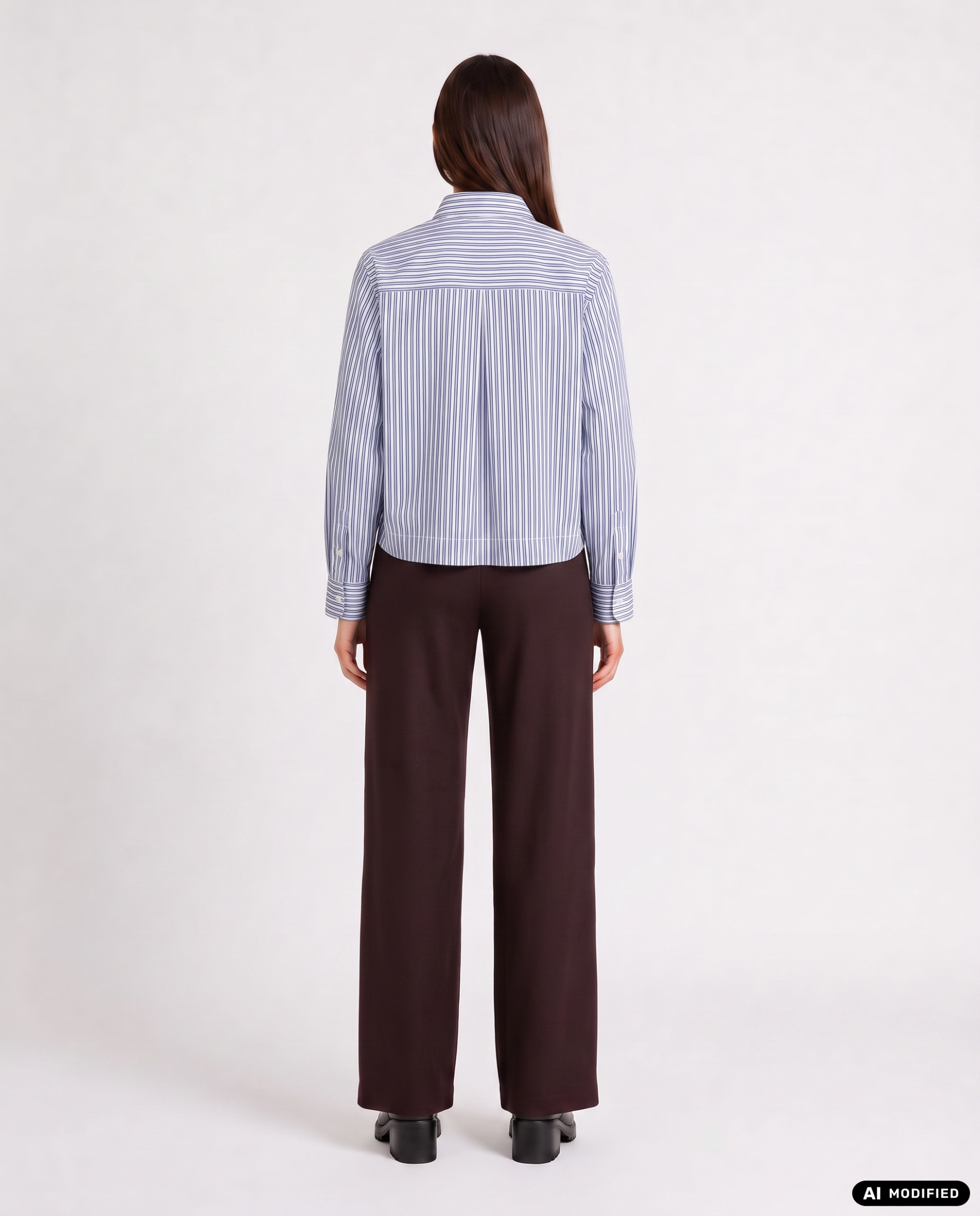 Bluse mit Streifen