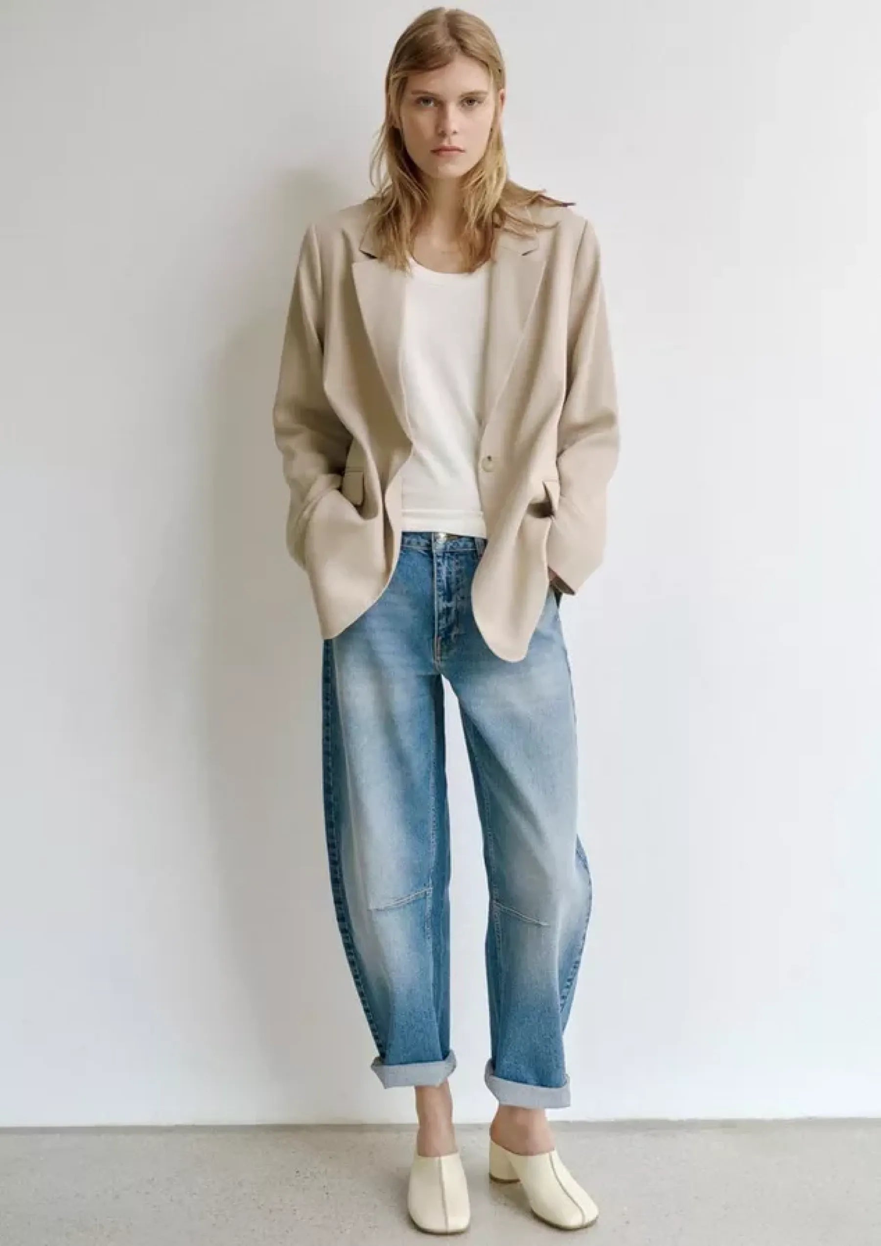 Barrel Leg Denim