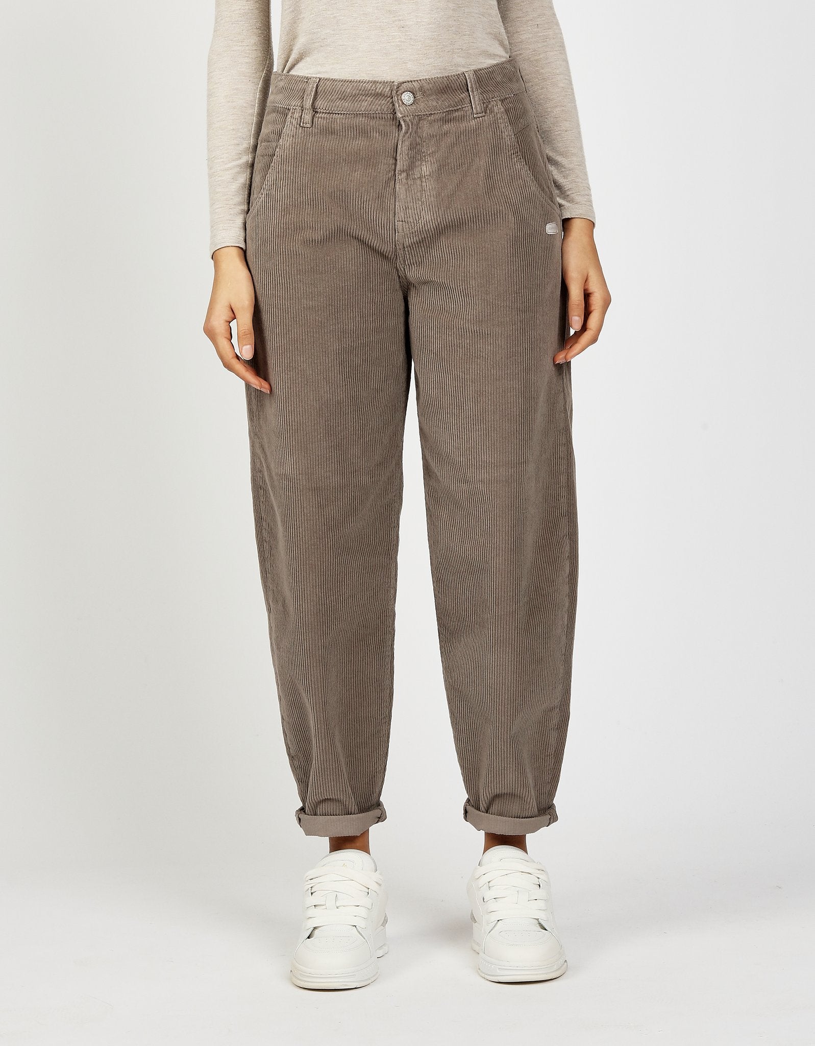Gang Cordhosen Light Taupe