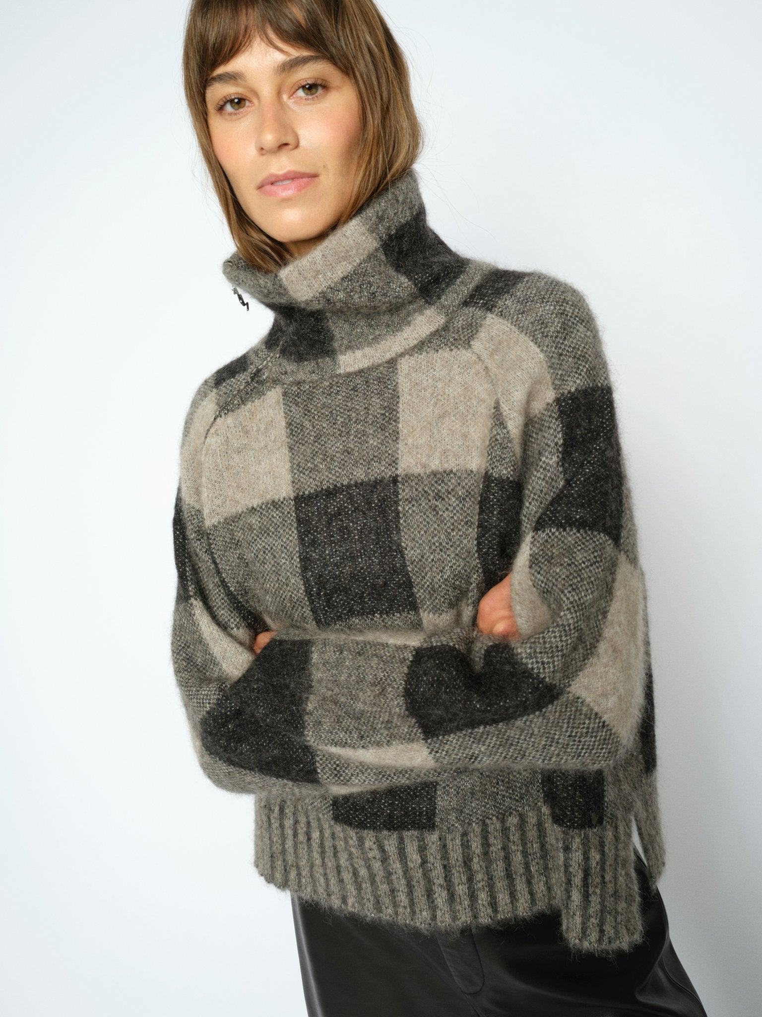 Strickpullover MMMaija Check