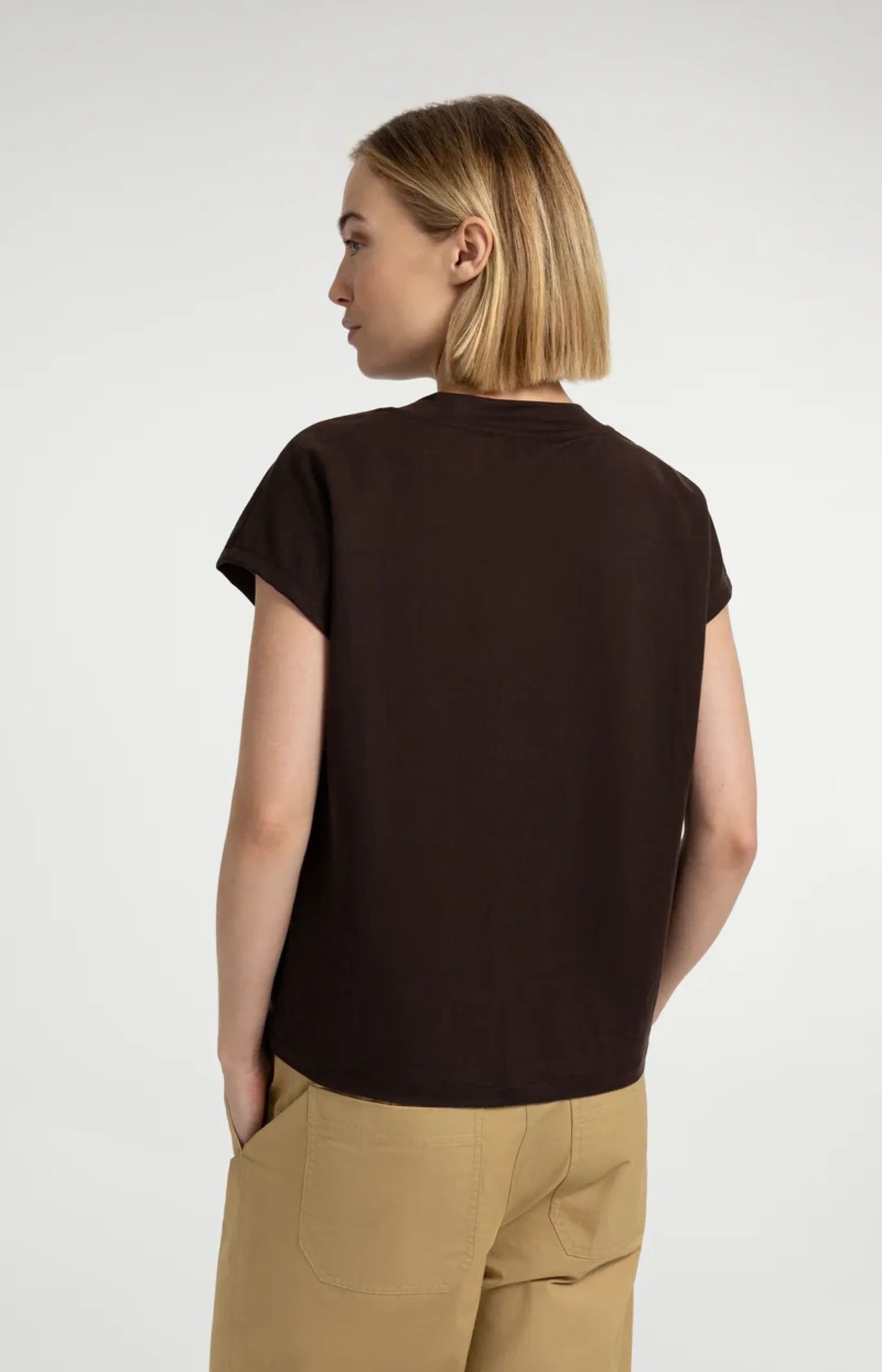 T-Shirt mit Flügelärmeln
