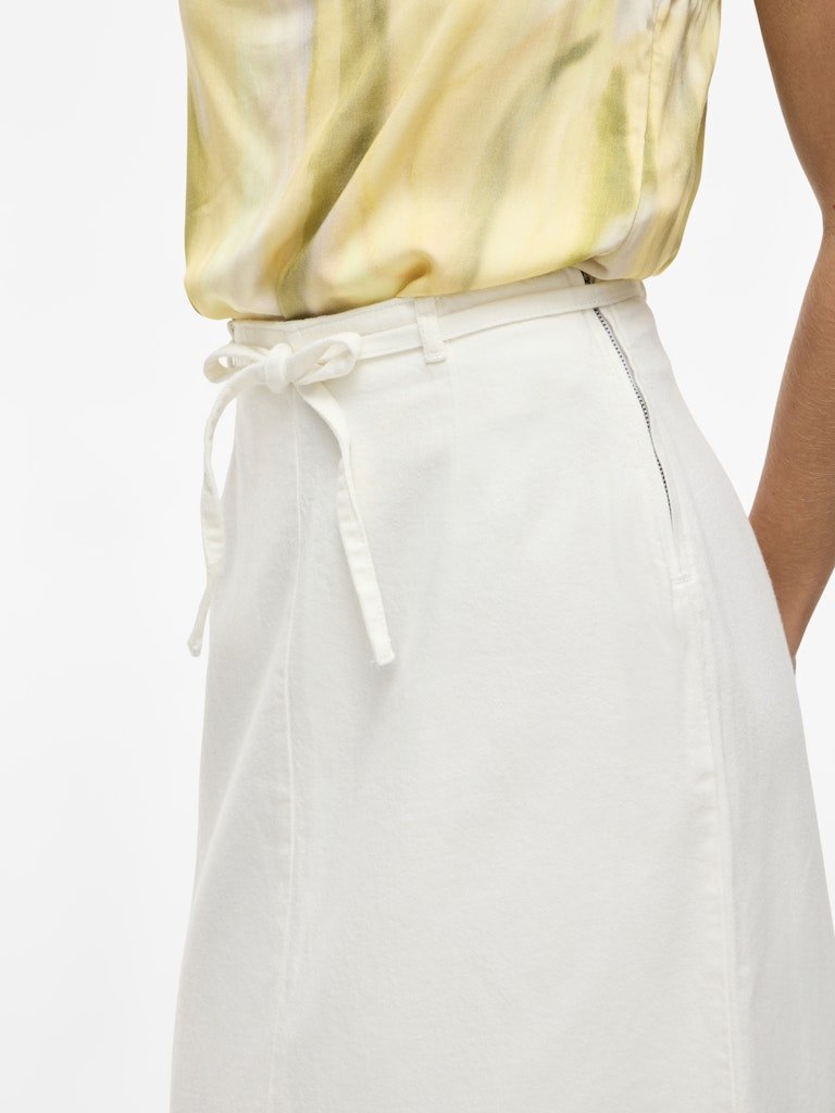 VILA Röcke White Denim
