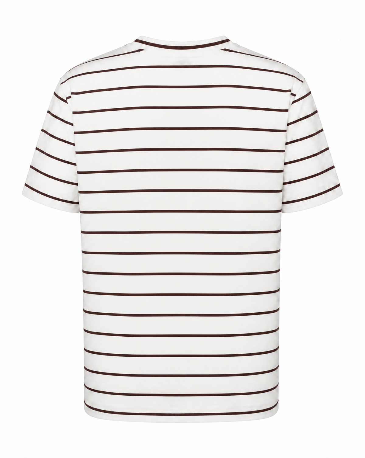 T-Shirt mit Streifen und Herz-Stick