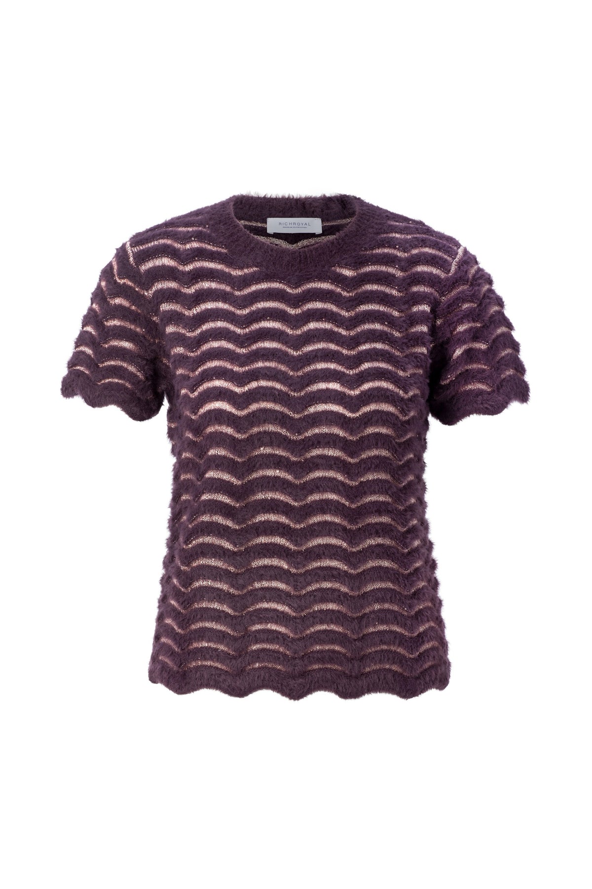 Strickpullover Zick-Zack
