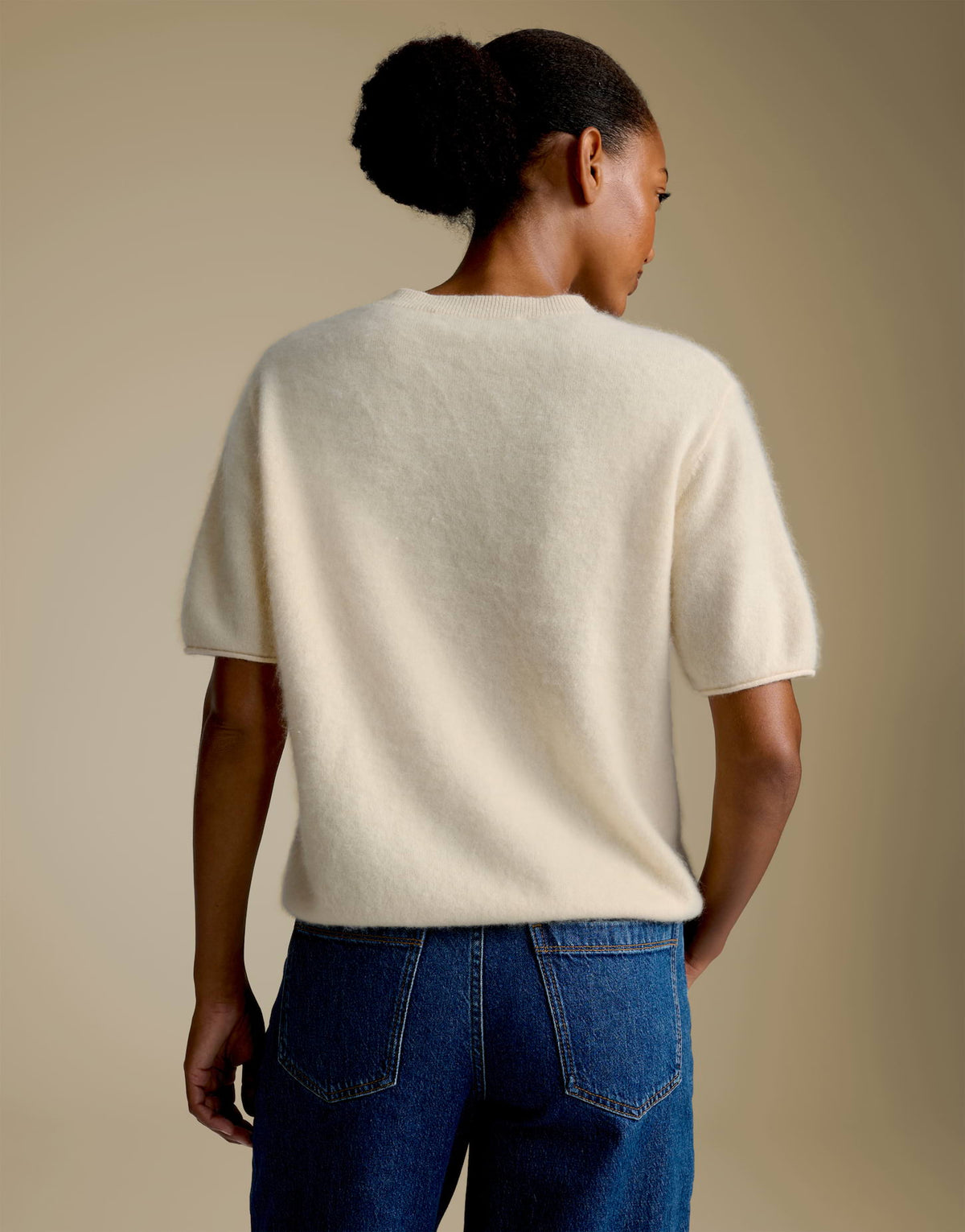 Kurzarmstrickpullover TIMIA