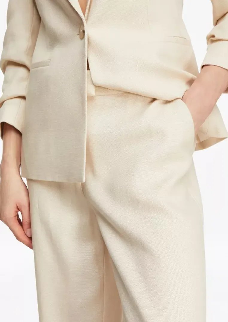 Businesshose Wide-Leg