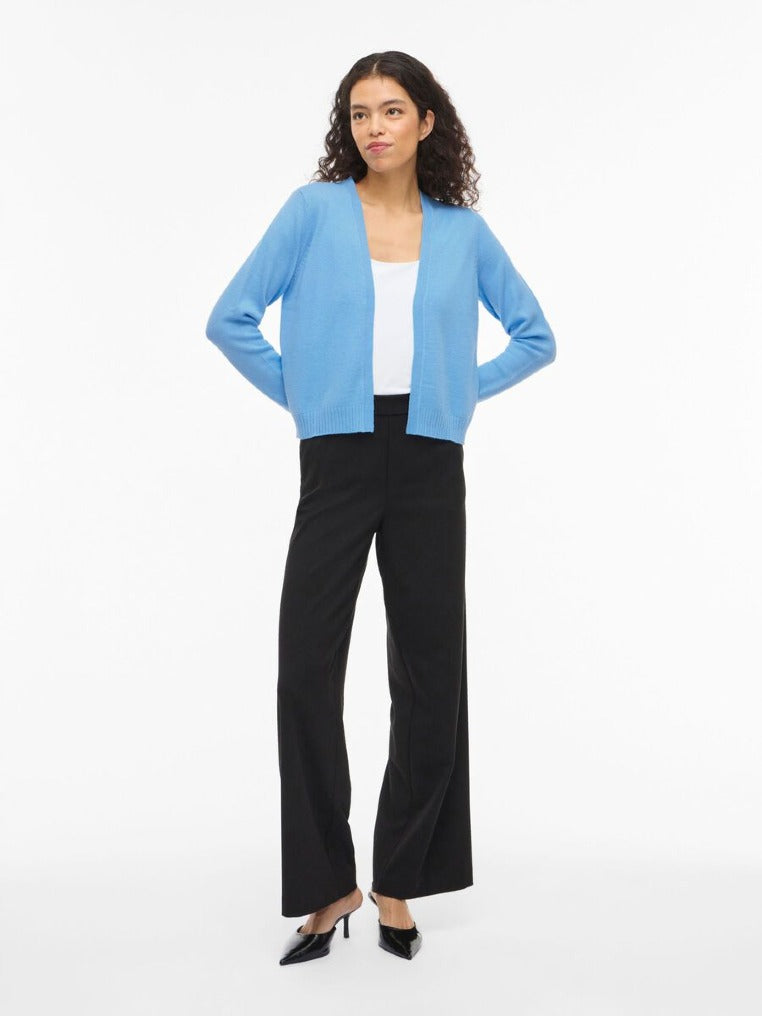 VILA Strickjacken All Aboard/Dark Melange