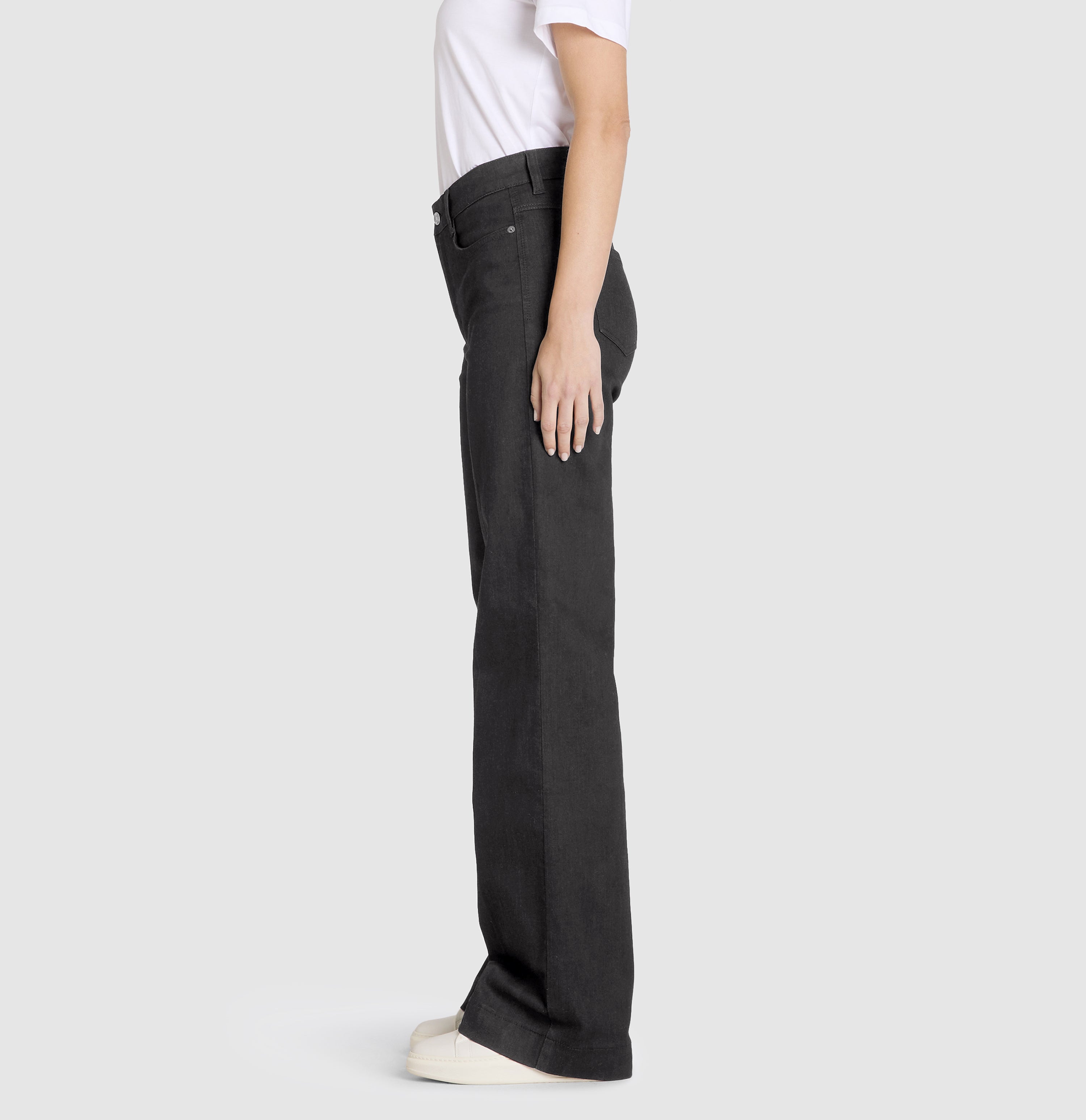 MAC Skinny Fit Zwart-Zwart
