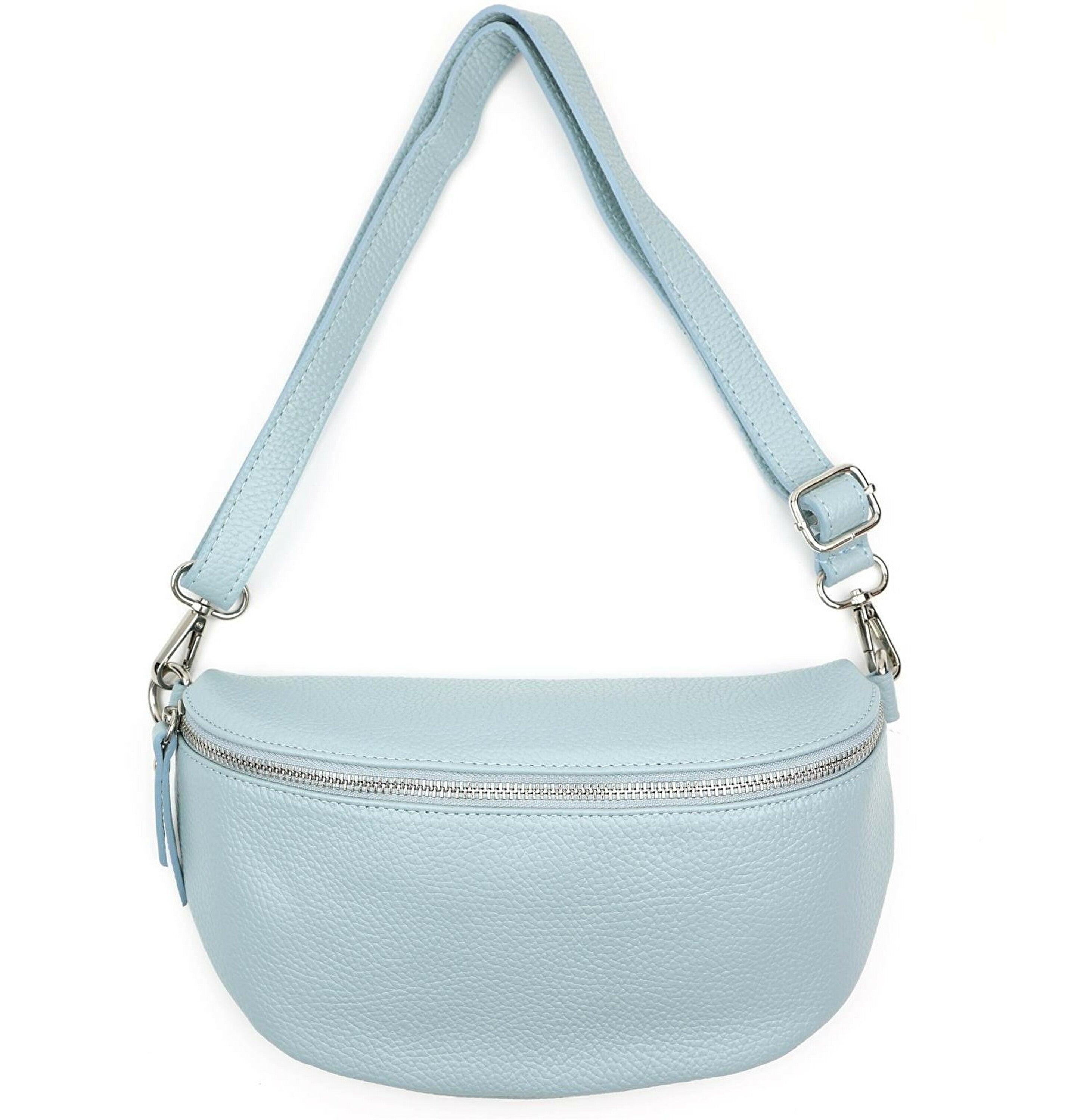 Goose Flash Taschen  Hellblau/Silber