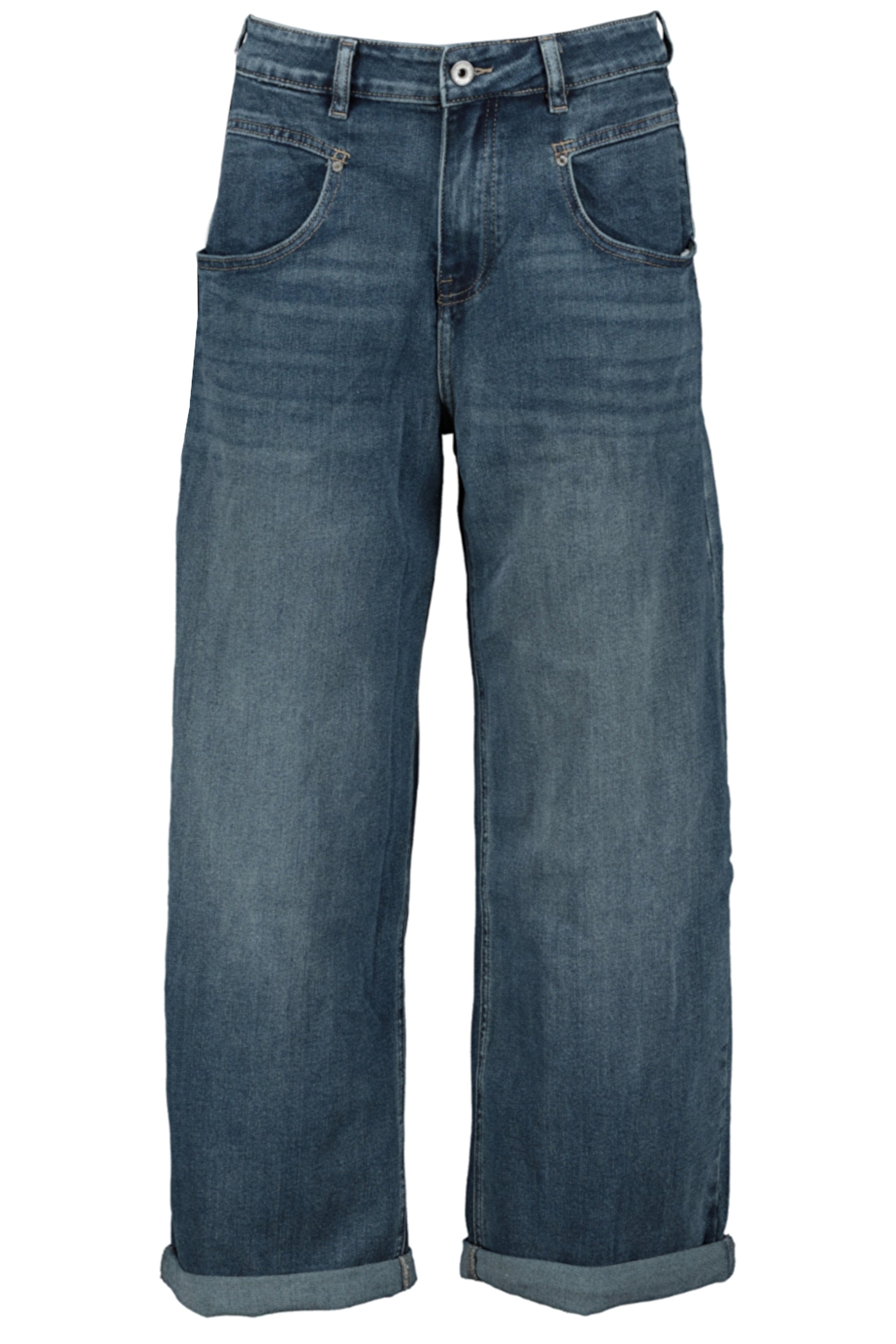 Goose Flash Wide Leg Blau