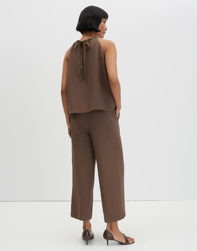 Culotte CELINO CROPPED LINEN