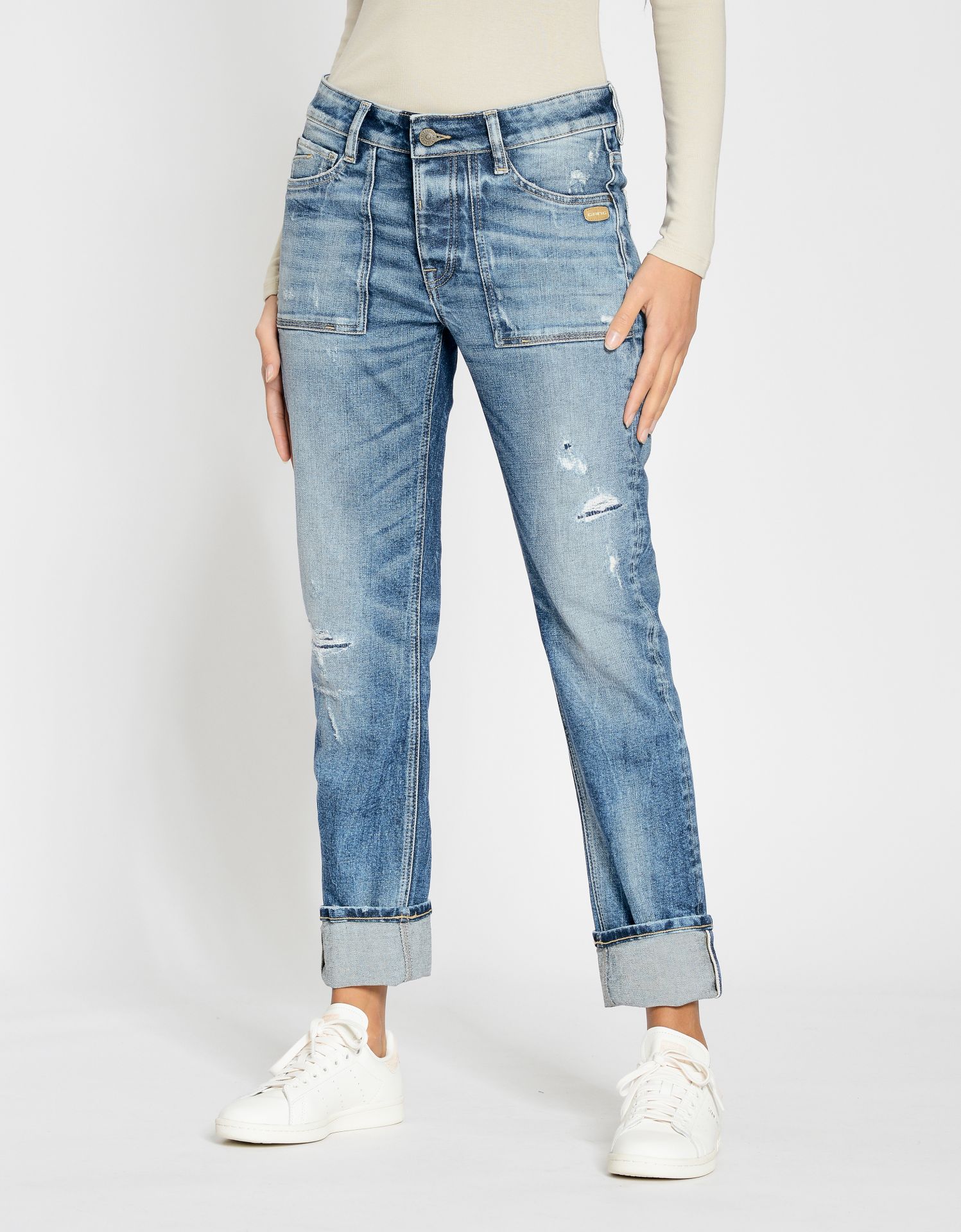 Gang Relaxed Fit Destroy Denim
