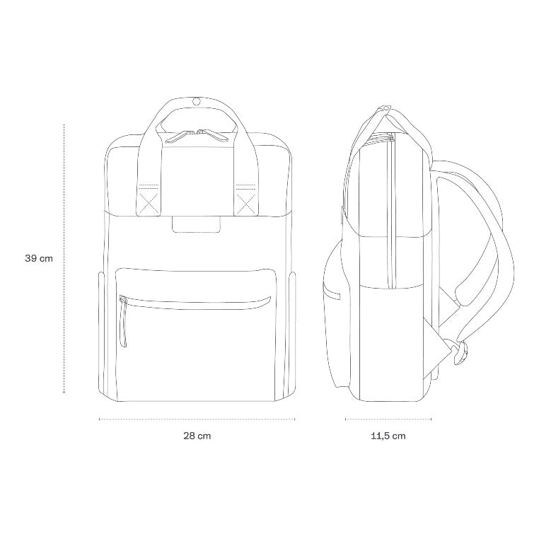 KAPTEN & SON Rucksäcke Walnut