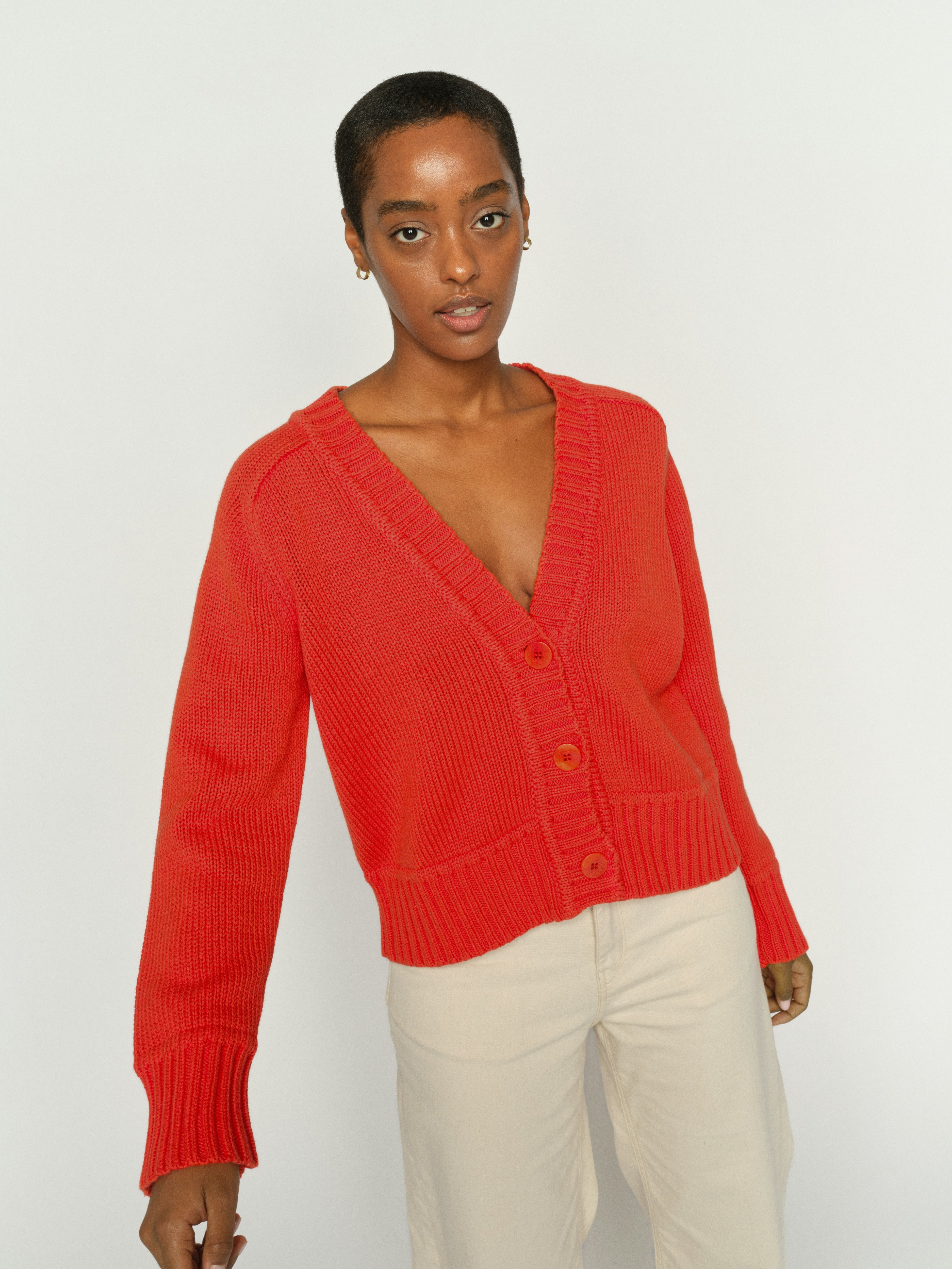 Mos Mosh Strickjacken Spicy Orange
