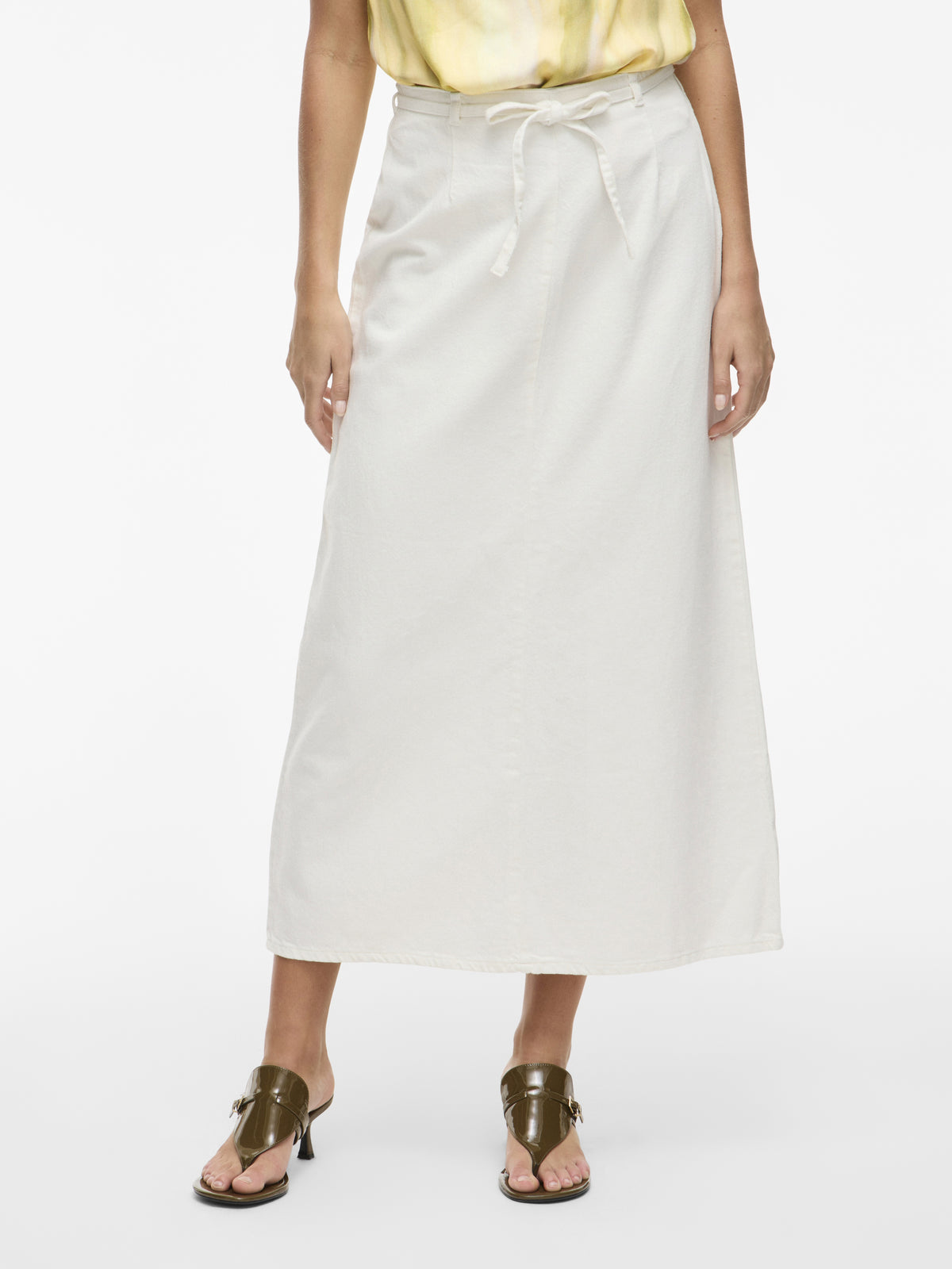 VILA Röcke White Denim