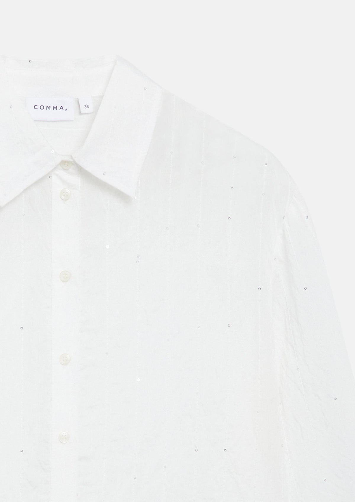 Bluse mit Pailletten