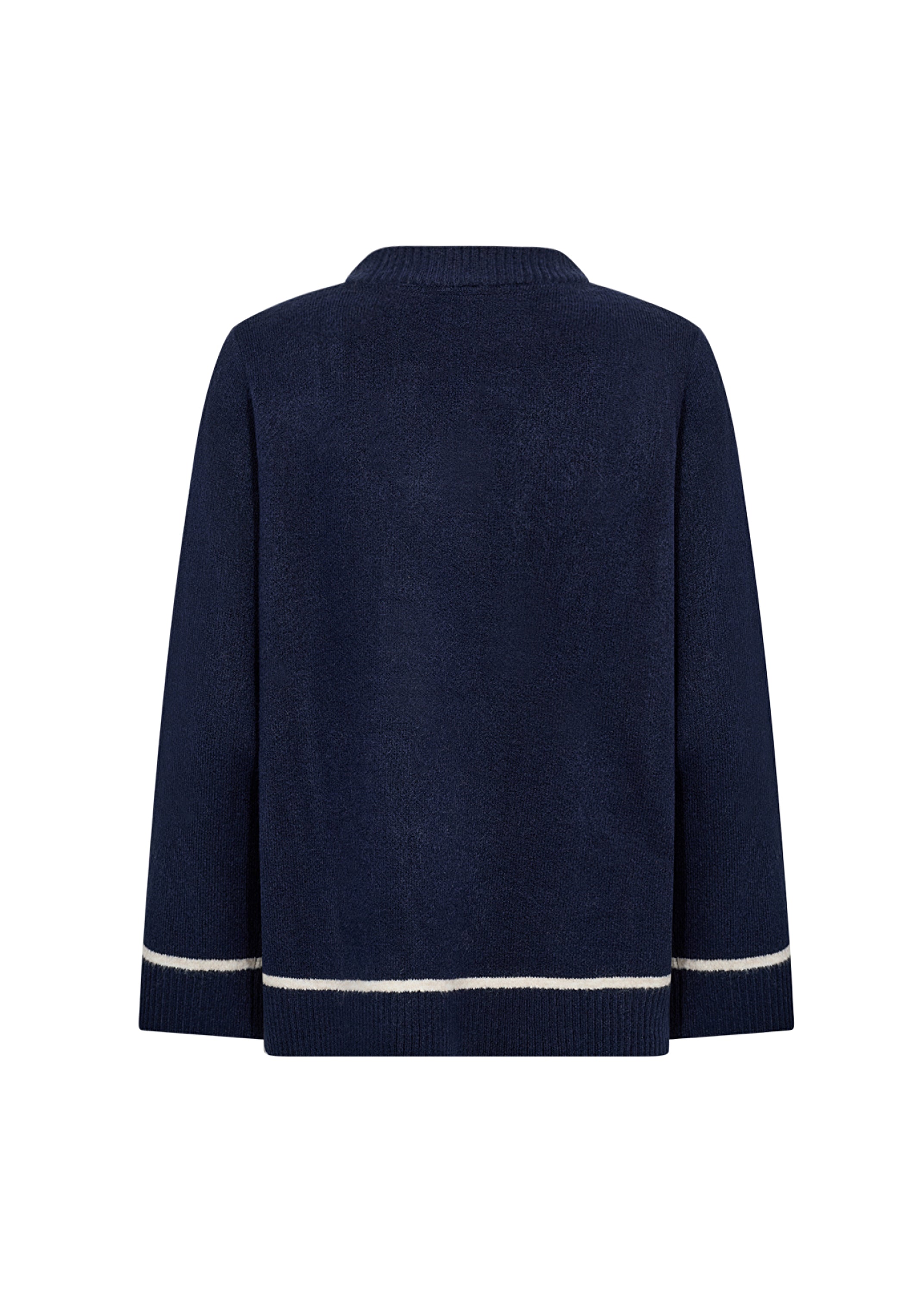 Soyaconcept Strickpullover Navy Melange Combi