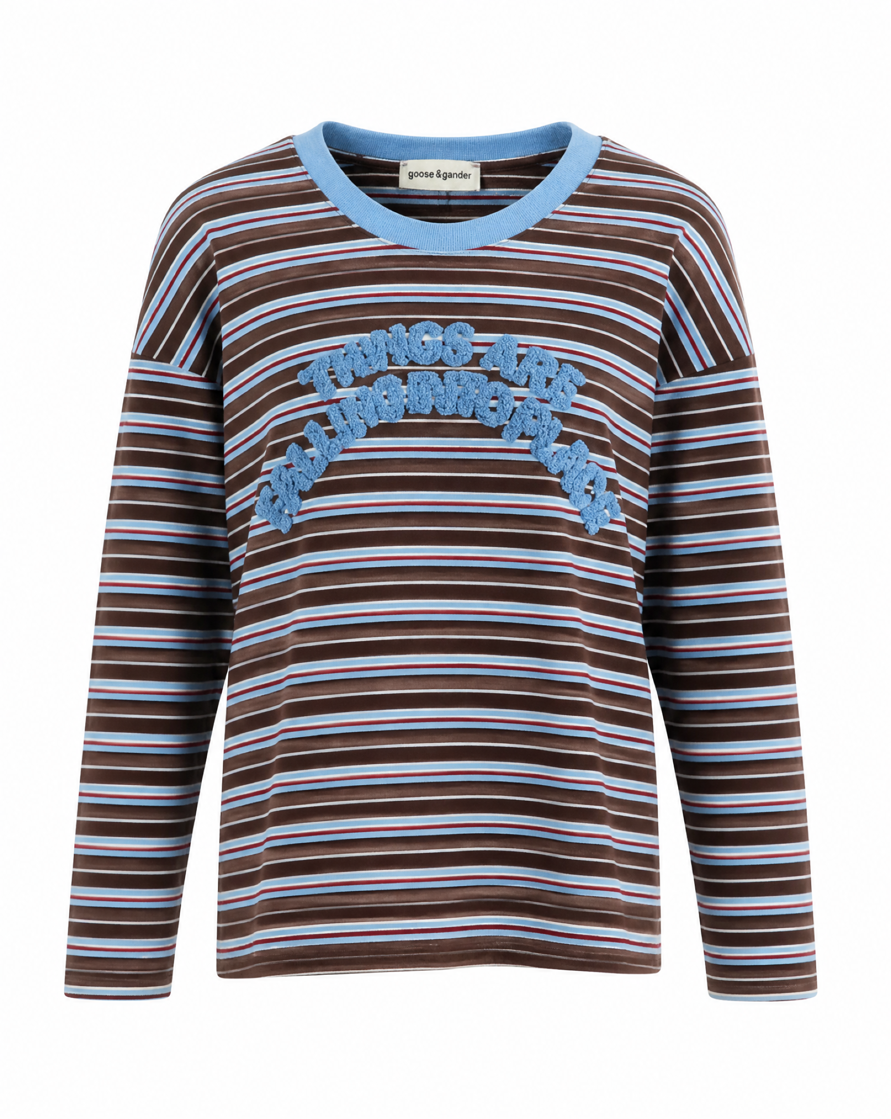Longsleeve mit Streifen