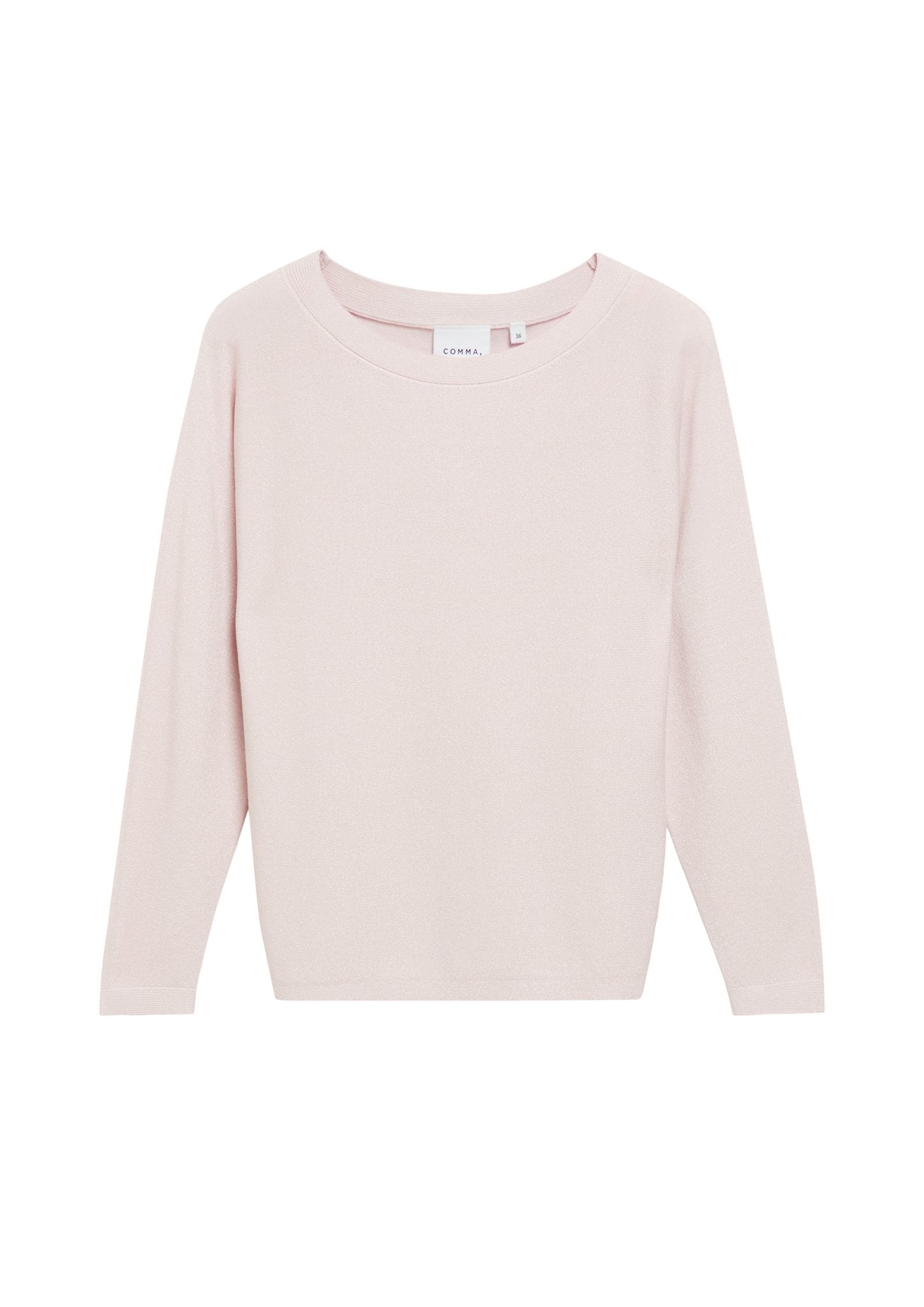Pullover mit Glitzergarn