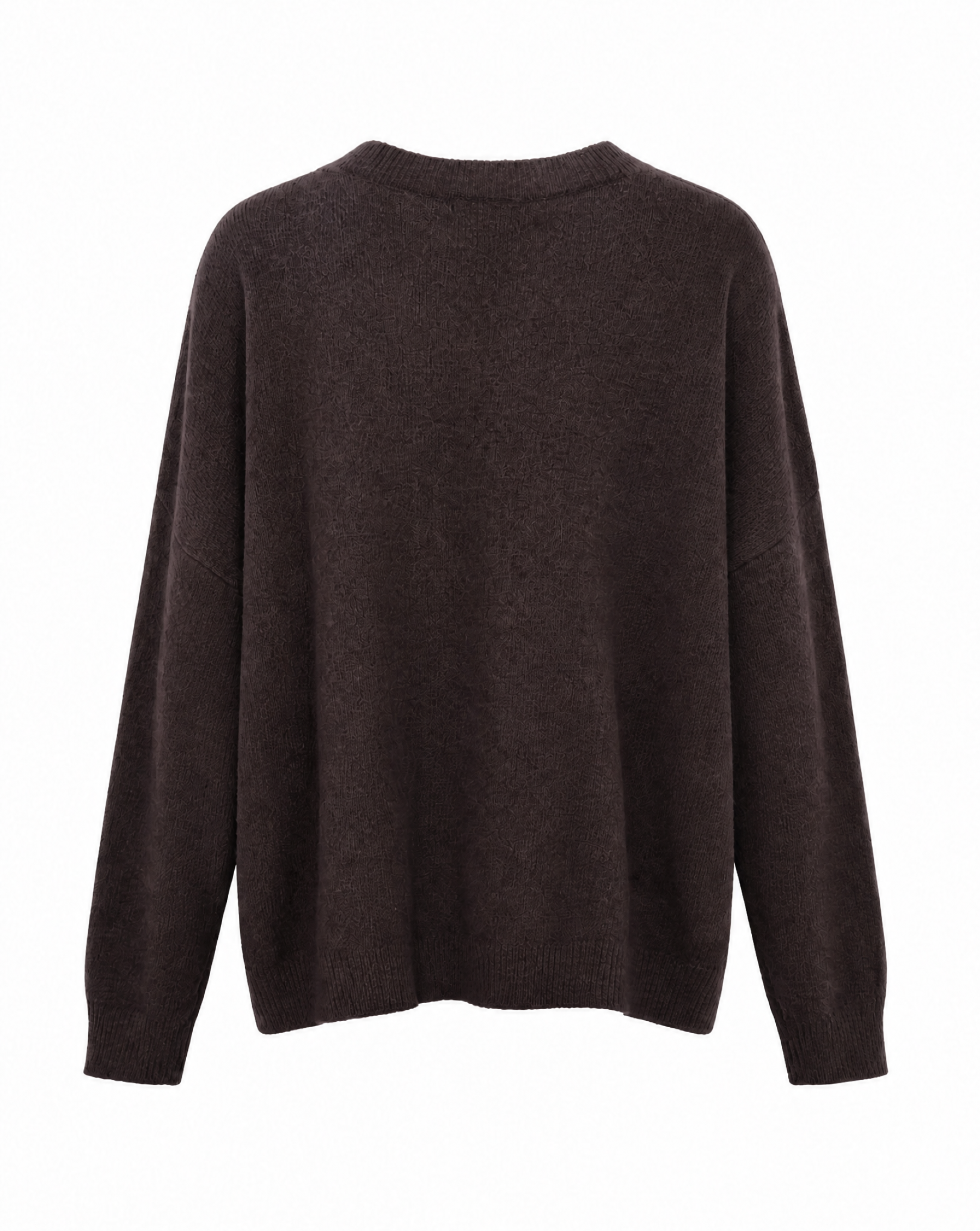Strickpullover mit Rundhalsausschnitt