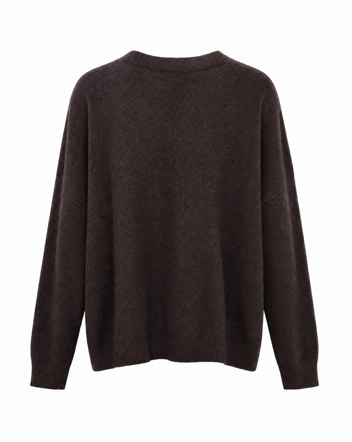 Strickpullover mit Rundhalsausschnitt