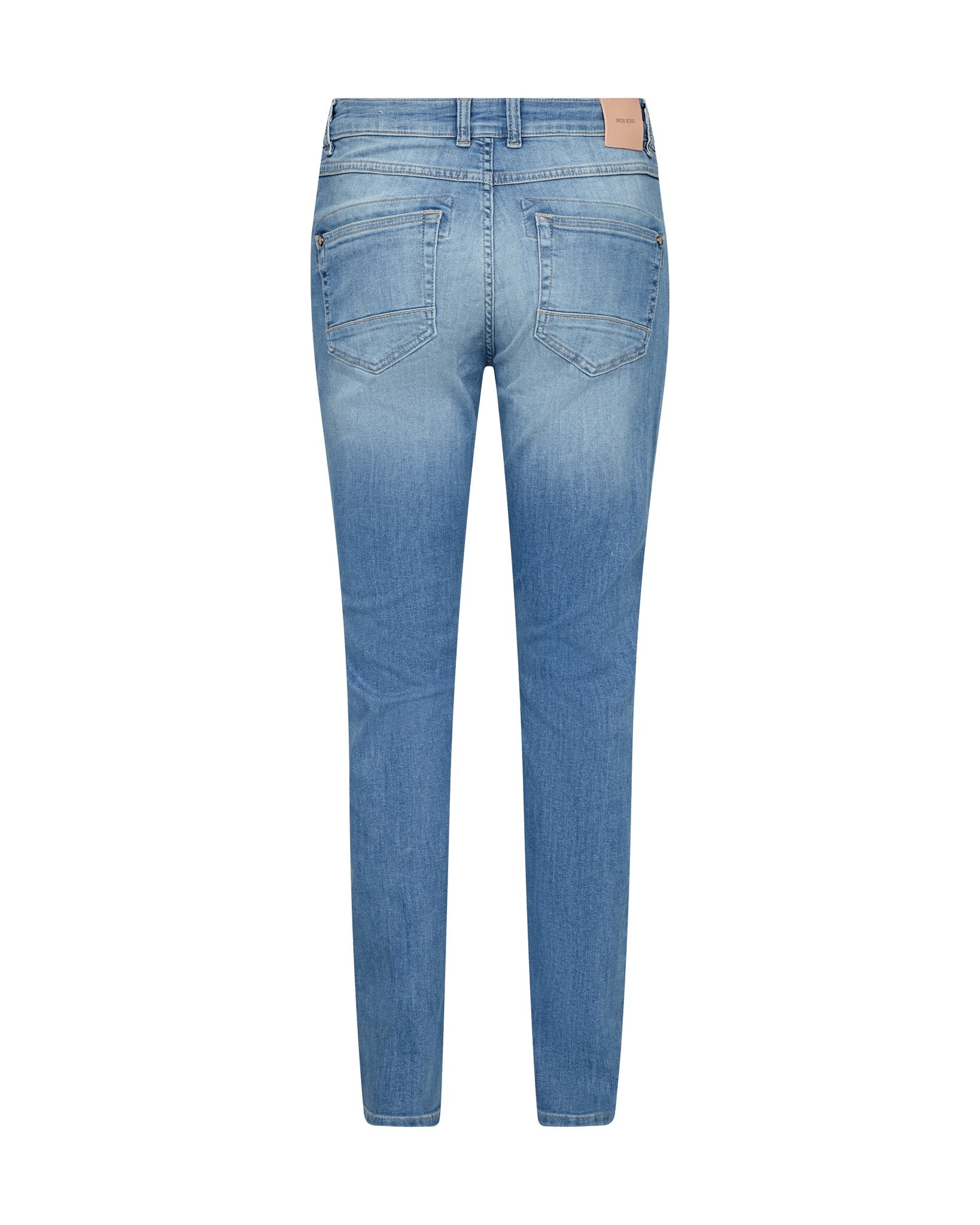 Mos Mosh Skinny Fit Mid Blue