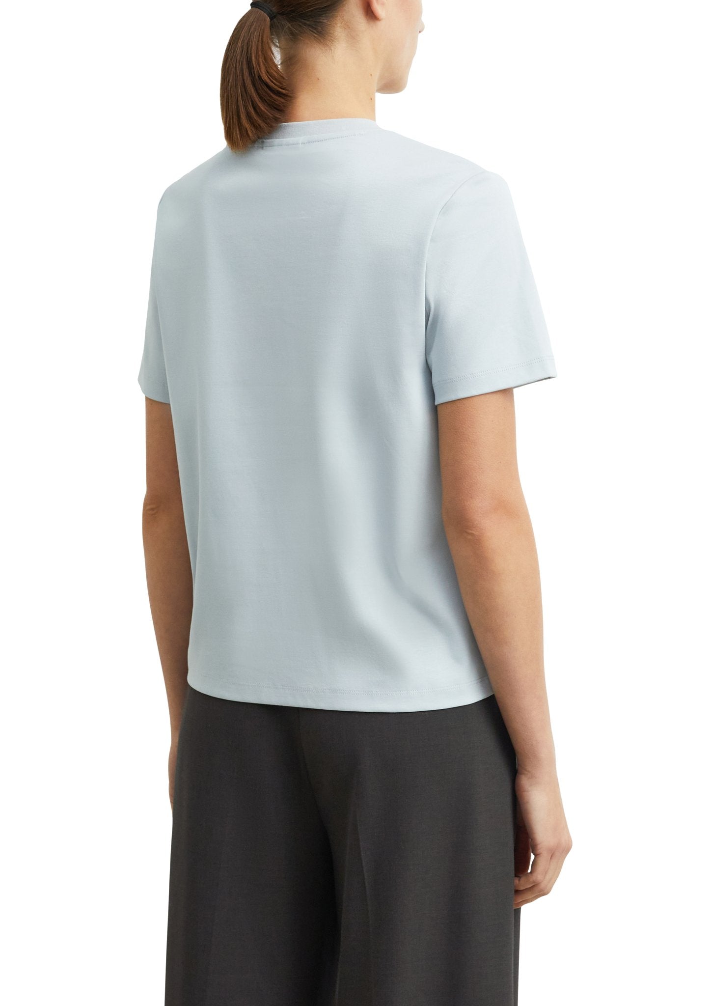 Comma T-Shirts Grey/Black