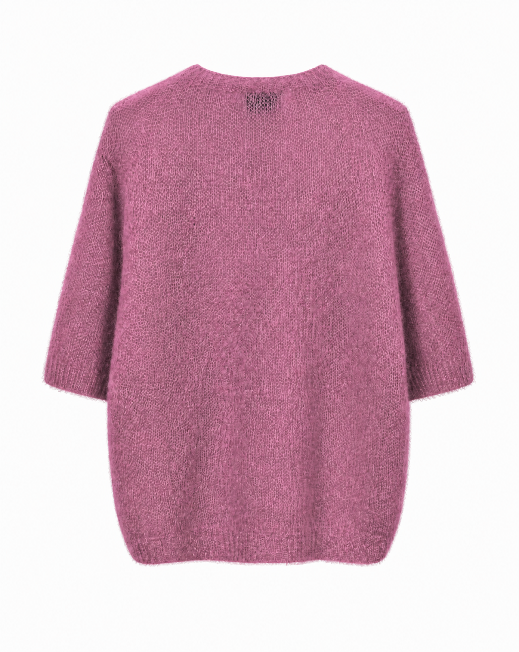 Strickpullover mit Kurzarm