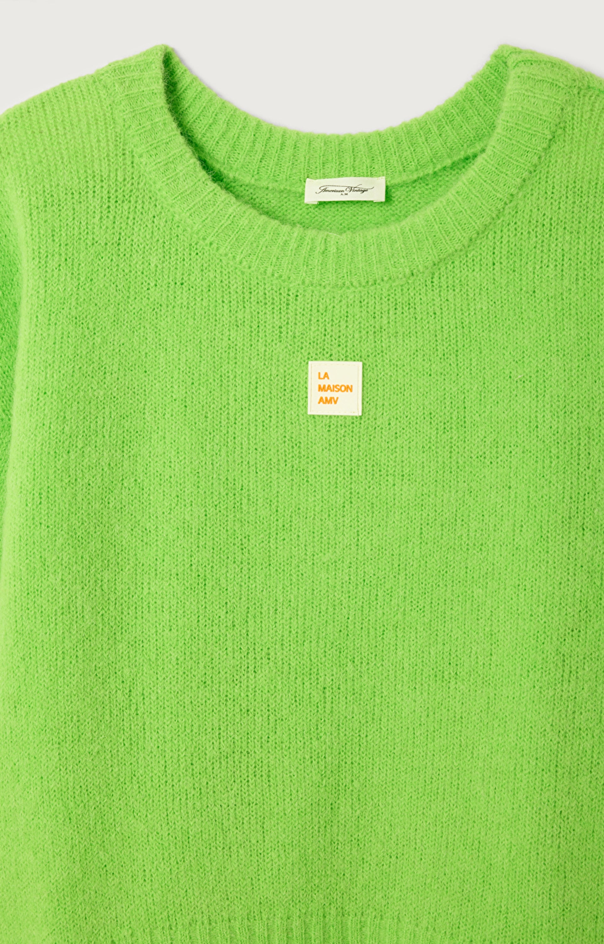 American Vintage Strickpullover Absinthe Fluo