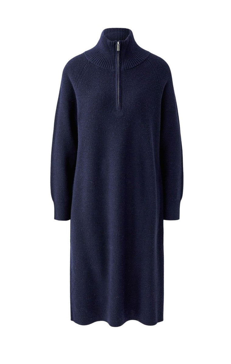 Strickkleid mit Troyerkragen
