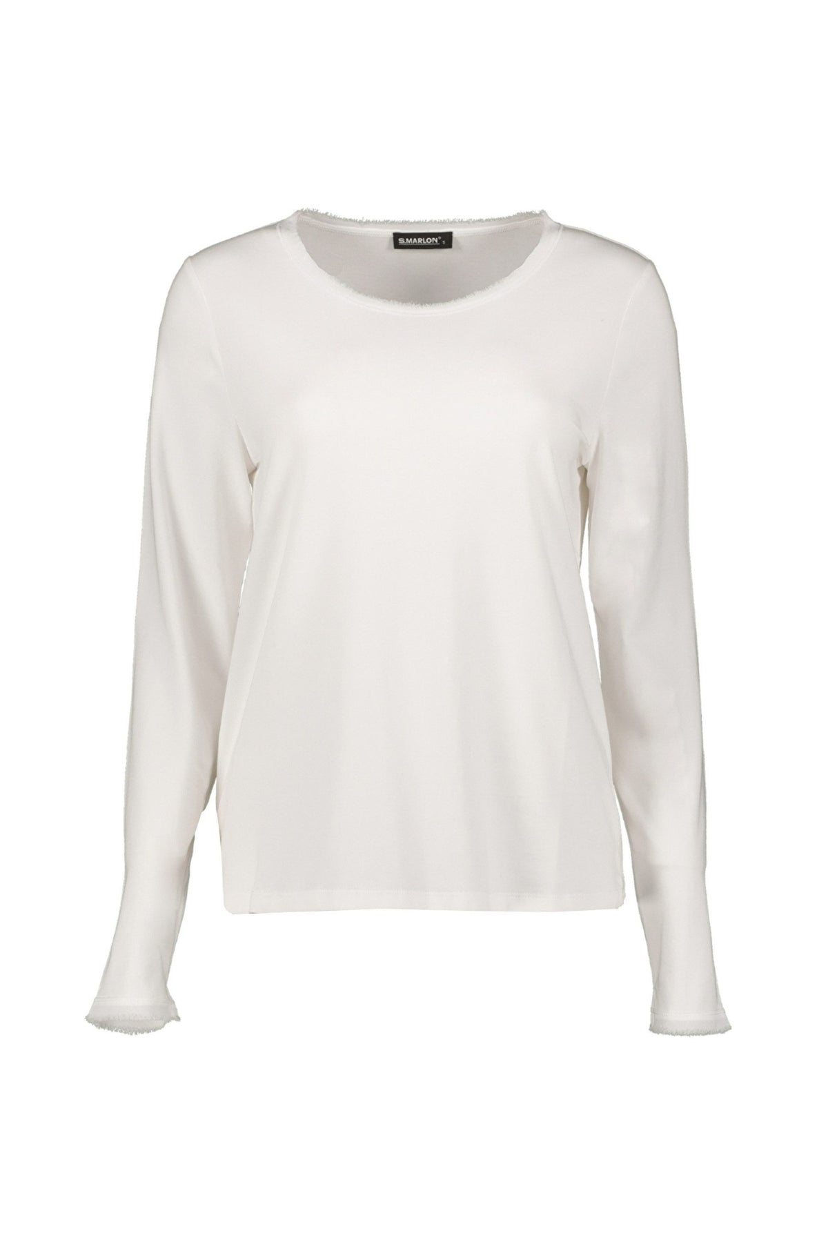 S. Marlon Longsleeve Weiß
