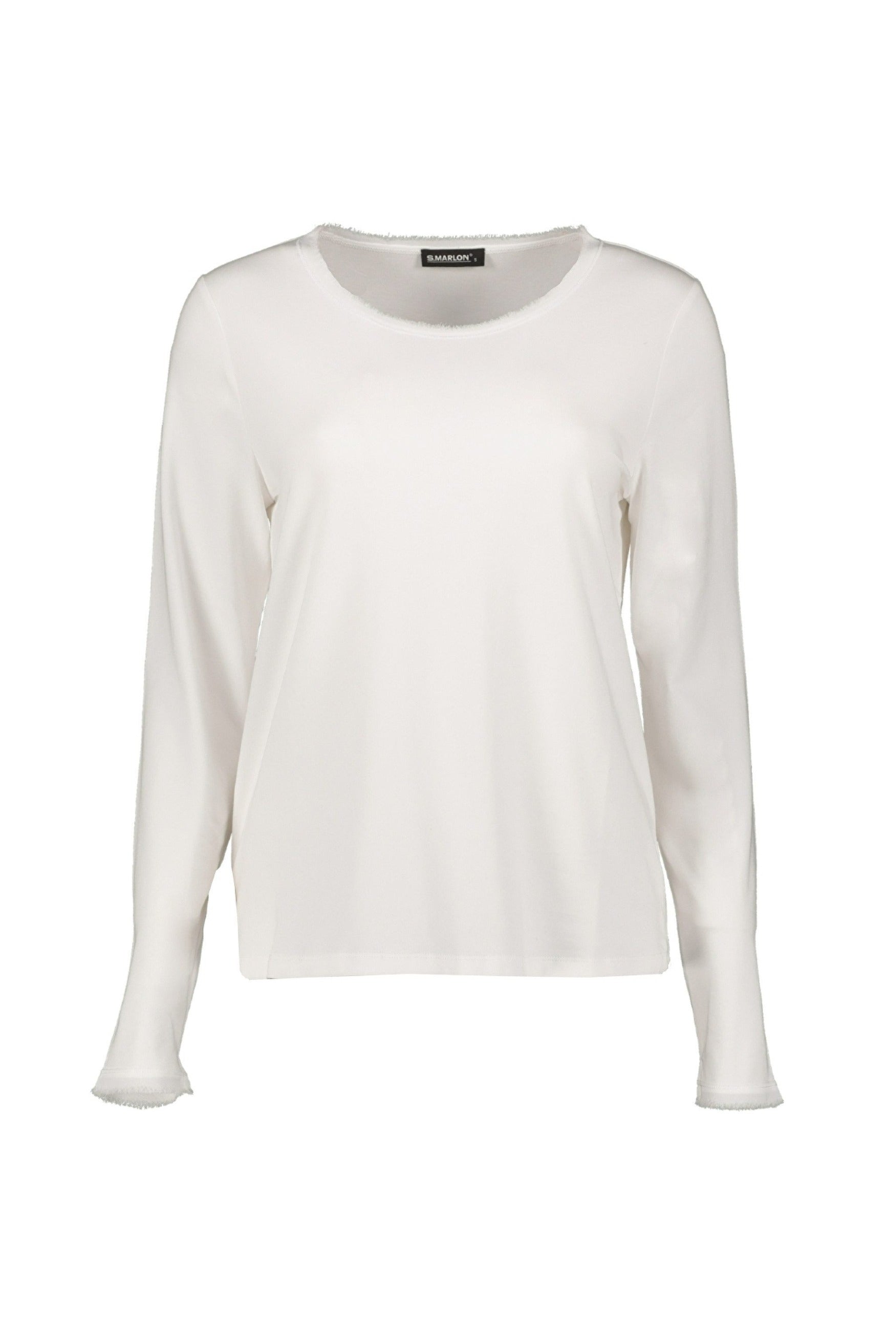 S. Marlon Longsleeve Weiß