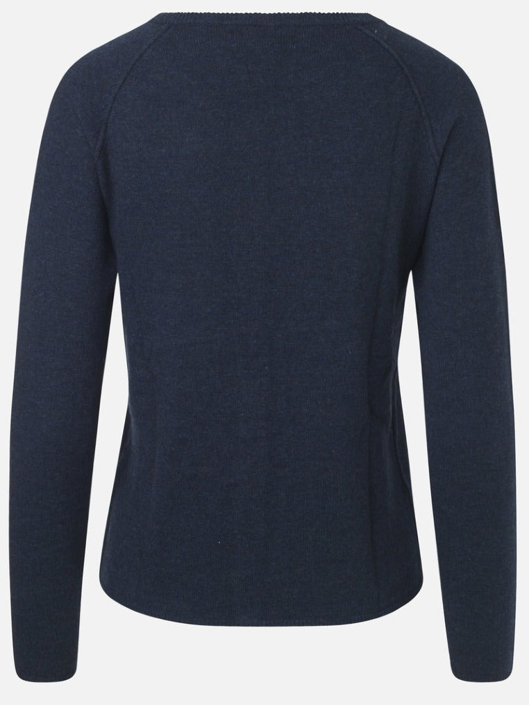 ROSEMUNDE Strickjacken Dark Navy Melange