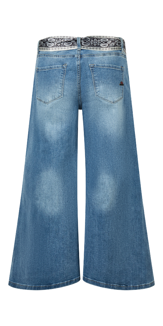 Buena Vista Wide Leg Medium Blue