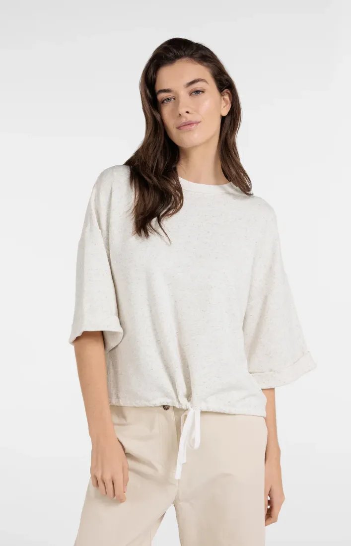 Sweatshirt mit Umschlag