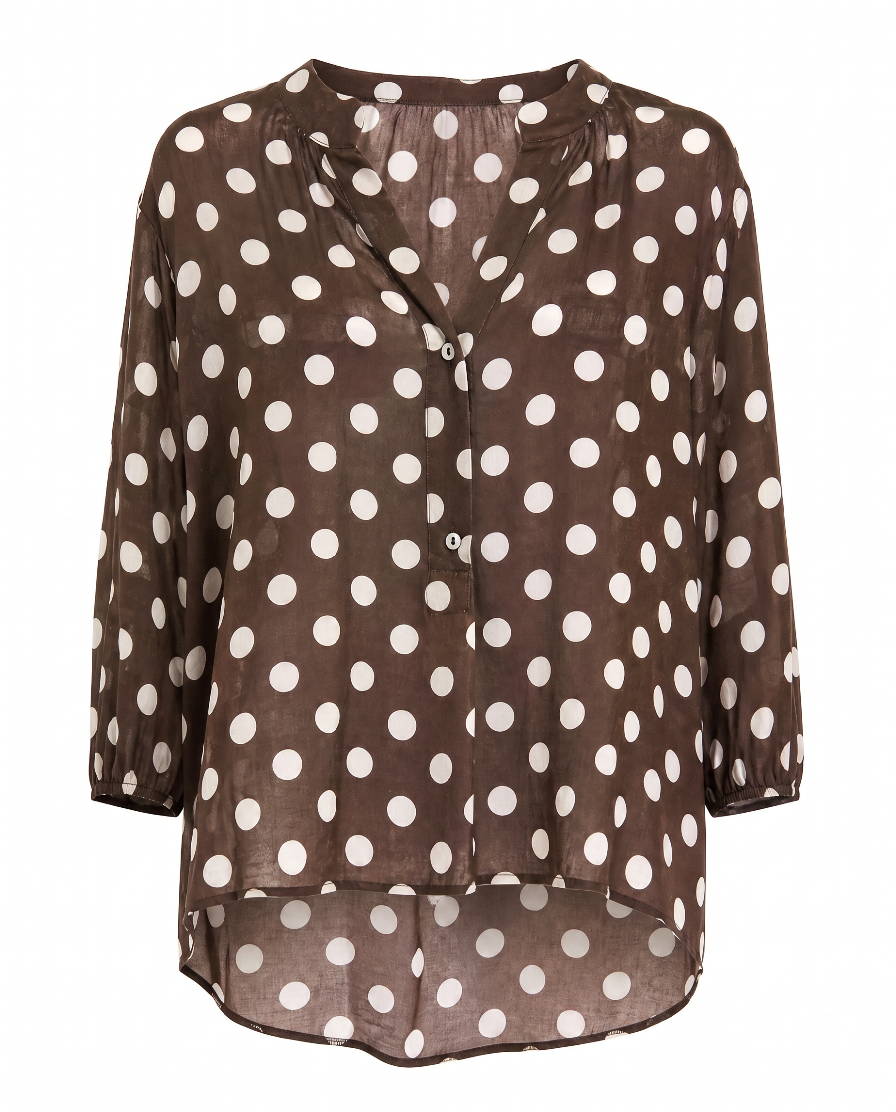 Bluse mit Punkten