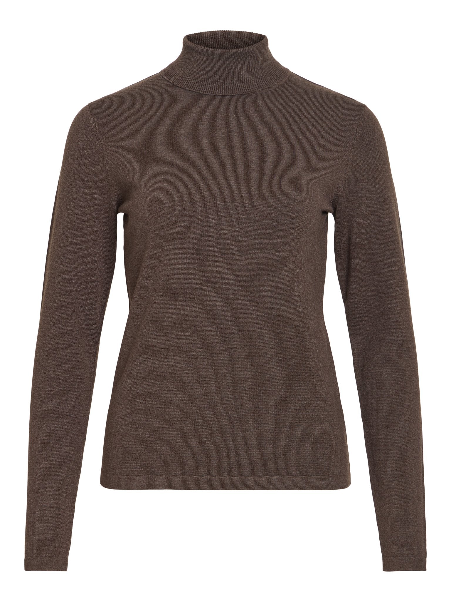 VILA Longsleeve Coffee Bean/Melange